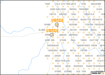 map of Vange