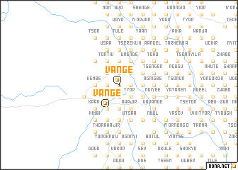 map of Vange