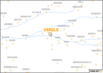 map of Vängla
