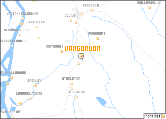 map of Vangordon