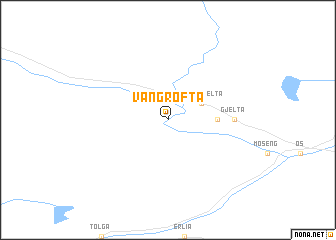 map of Vangrøfta