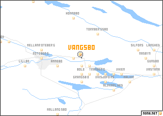 map of Vängsbo