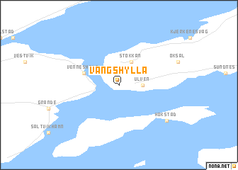 map of Vangshylla