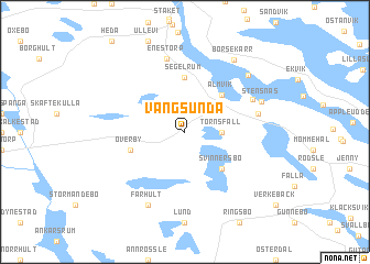 map of Vångsunda