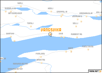 map of Vangsvika