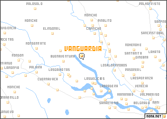 map of Vanguardia