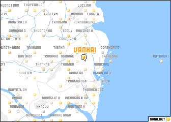 map of Văn Hải