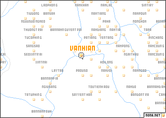 map of Van Hian