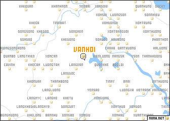 map of Vân Hội