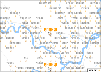 map of Vân Hôi