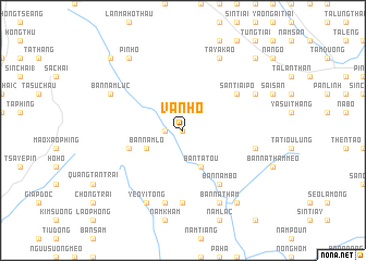 map of Van Ho