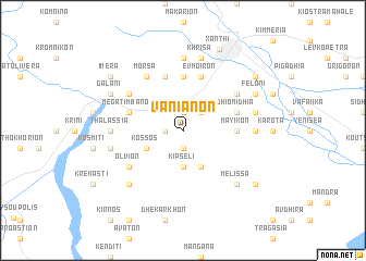 map of Vaniánon