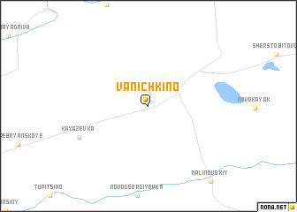 map of Vanichkino