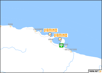 map of Vanimo