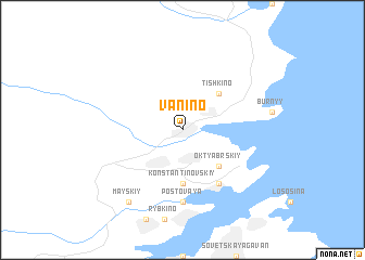 map of Vanino