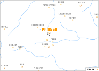 map of Vanissa