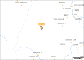 map of Vani