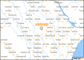 map of Văn Khôi