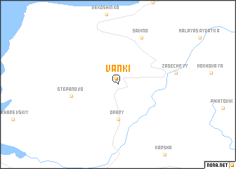 map of Van\