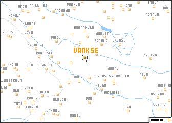 map of Vankse