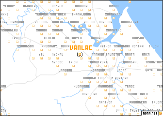 map of Vạn Lạc