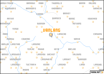 map of Van Lang