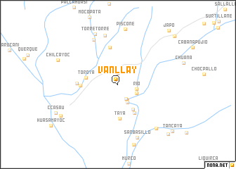 map of Vanllay