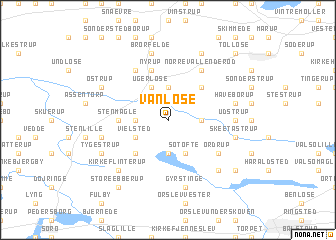 map of Vanløse