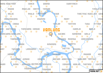 map of Vân Lung