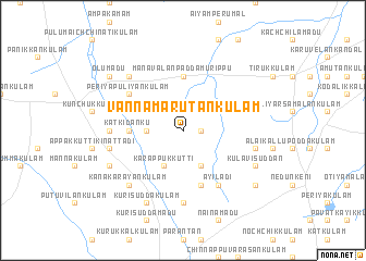 map of Vannamarutankulam