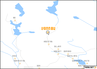 map of Vannbu