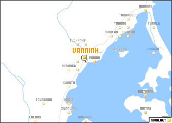 map of Vạn Ninh