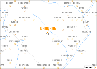 map of Van Oang