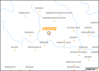 map of Vanono