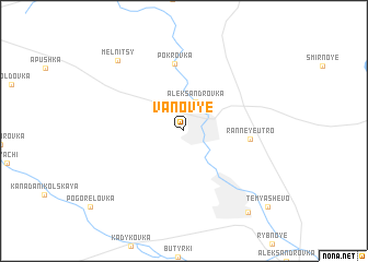 map of Vanov\