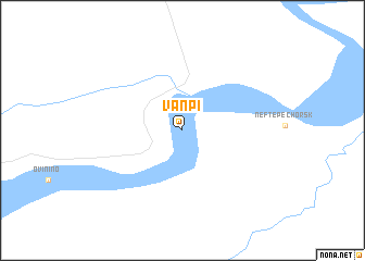 map of Van\