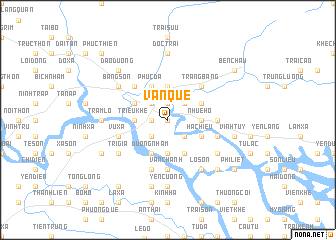 map of Vàn Quế