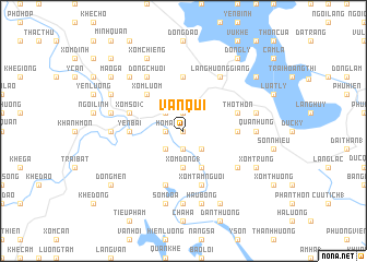 map of Văn Qui