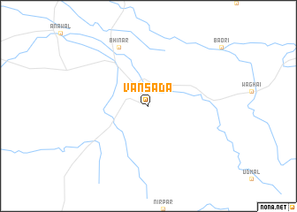 map of Vānsada