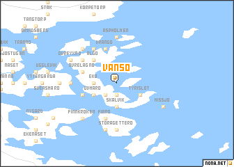 map of Vänsö