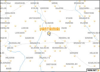 map of Vantainiai