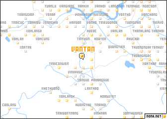 map of Văn Tân