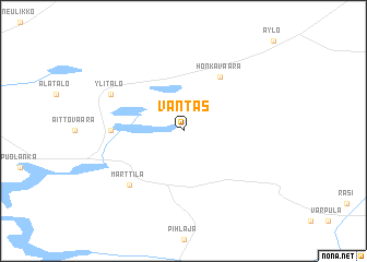 map of Vantas