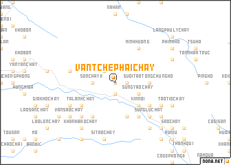 map of Van Tchế Phải Chay