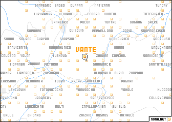 map of Vante