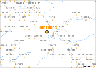 map of Van Thàng