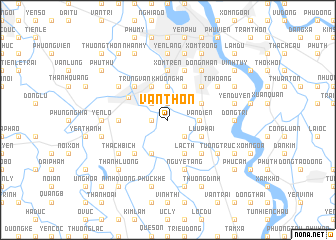 map of Van Thôn