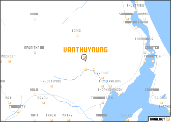 map of Văn Thủy Nùng