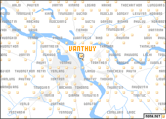 map of Van Thủy