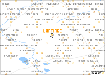 map of Vantinge